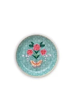 Teebeutelablage|Pip Studio Blushing Birds Teebeutelablage 9 Cm Blau