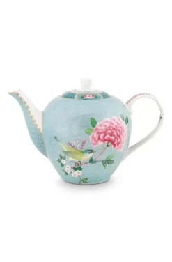 Teekannen|Pip Studio Blushing Birds Teekanne Gros Blau