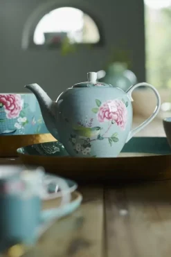 Teekannen|Pip Studio Blushing Birds Teekanne Gros Blau