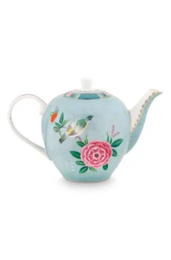Teekannen|Pip Studio Blushing Birds Teekanne Gros Blau