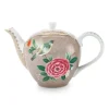 Teekannen|Pip Studio Blushing Birds Teekanne Klein Khaki