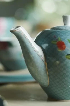 Teekannen|Pip Studio Blushing Birds Teekanne Klein Blau