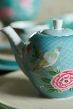 Teekannen|Pip Studio Blushing Birds Teekanne Klein Blau