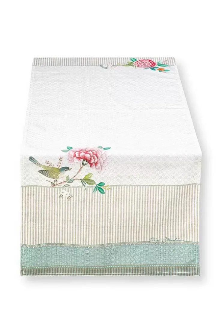 Tischlaufer|Pip Studio Blushing Birds Tischlaufer Khaki