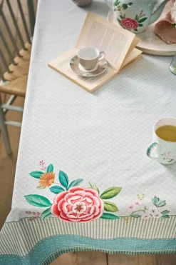 Tischtuch|Pip Studio Blushing Birds Tischtuch Khaki