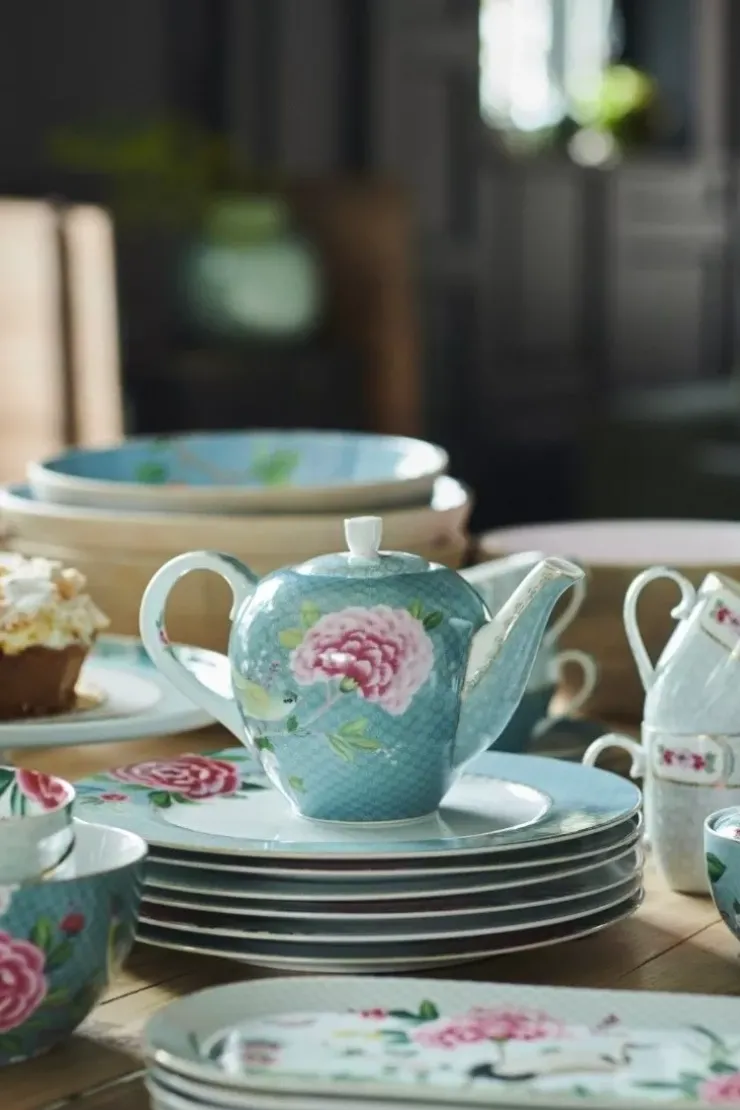 Tortenteller|Pip Studio Blushing Birds Tortenteller Rechteckig Weis