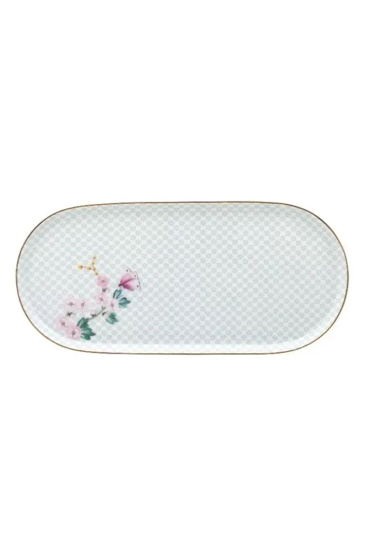 Tortenteller|Pip Studio Blushing Birds Zucker- Und Milchschale Weis