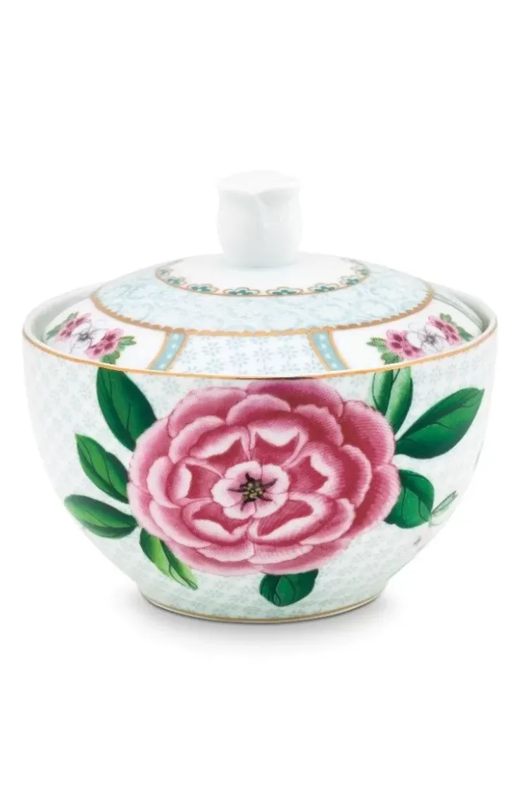 Zuckerdose|Pip Studio Blushing Birds Zuckerdose Weis
