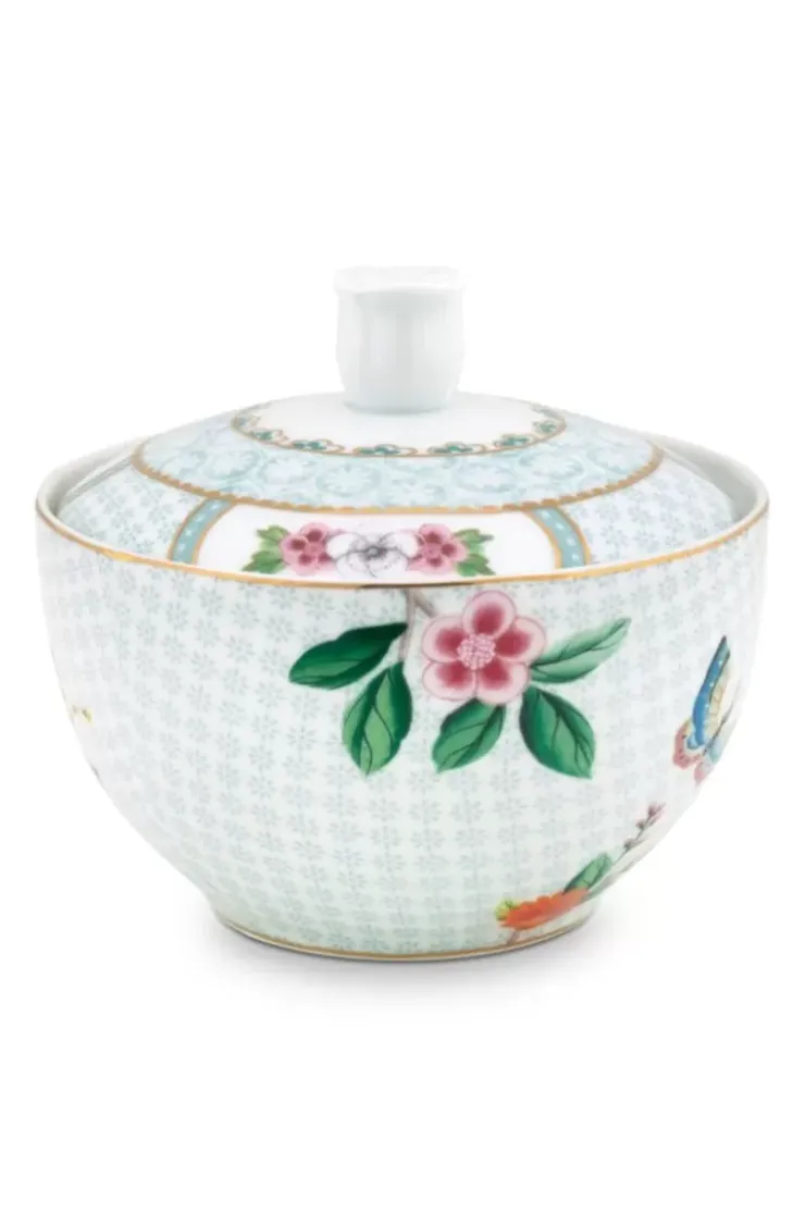 Zuckerdose|Pip Studio Blushing Birds Zuckerdose Weis