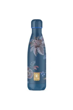 Thermosflaschen|Pip Studio Cece Fiore Thermosflasche Dunkel 500Ml Blau