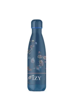 Thermosflaschen|Pip Studio Cece Fiore Thermosflasche Dunkel 500Ml Blau