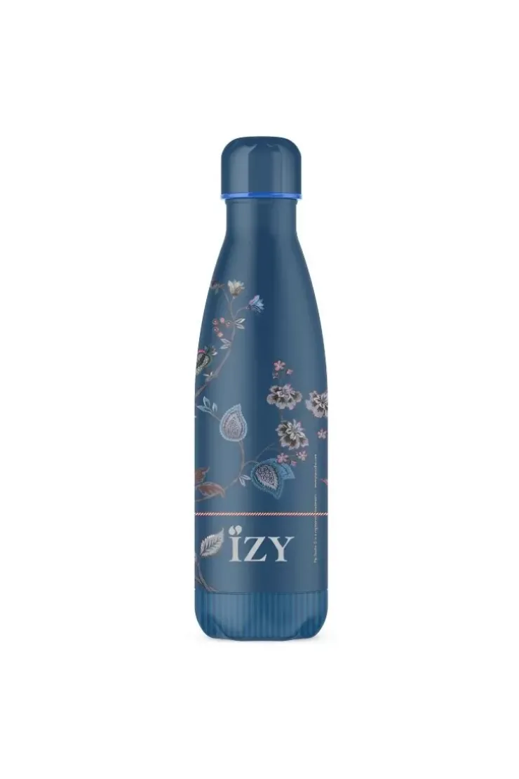 Thermosflaschen|Pip Studio Cece Fiore Thermosflasche Dunkel 500Ml Blau