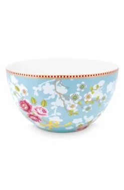 Schalen|Pip Studio Early Bird Schale Chinese Rose 18 Cm Blau
