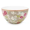 Schalen|Pip Studio Early Bird Schale Chinese Rose 18 Cm Khaki