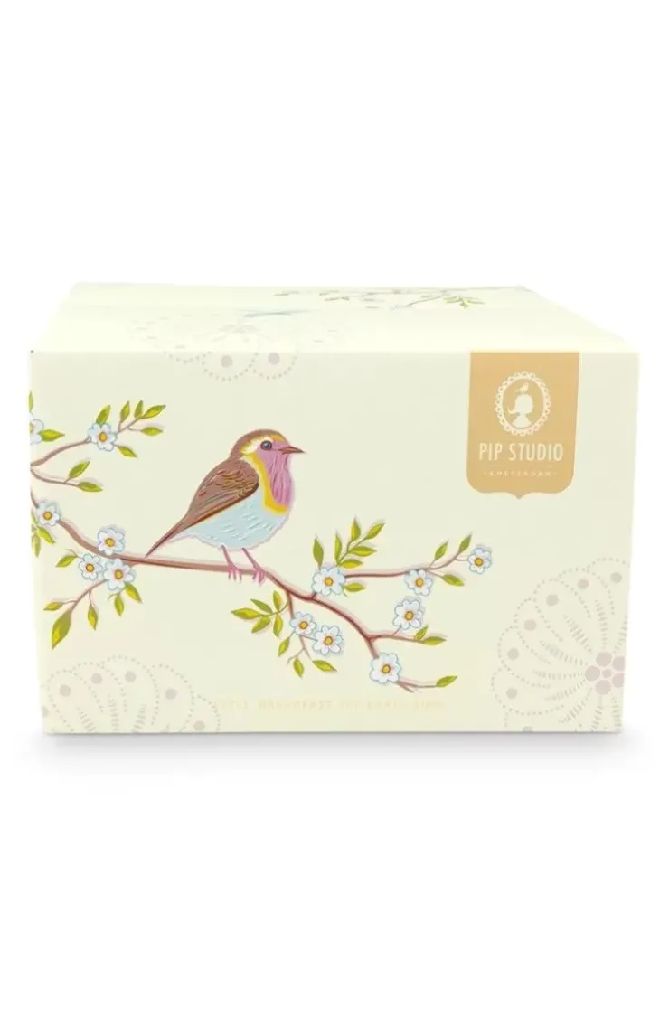 Schalen|Pip Studio Early Bird Set/2 Schalen 15 Cm Blau