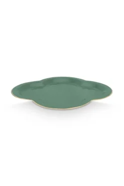 Schale Und Tabletts|Pip Studio Fancy Schale Gross Dunkel Grun