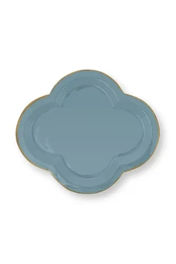 Schale Und Tabletts|Pip Studio Fancy Schale Gross Dunkel Blau