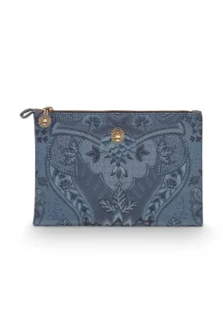 Necessaire|Pip Studio Flaches Necessaire Medium Kyoto Festival Blau