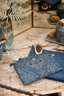 Necessaire|Pip Studio Flaches Necessaire Medium Kyoto Festival Blau