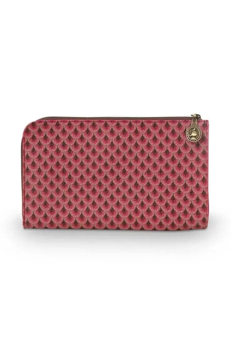 Necessaire|Pip Studio Flaches Necessaire Reisverschluss Suki Rosa
