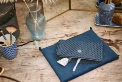 Necessaire|Pip Studio Flaches Necessaire Reisverschluss Suki Blau