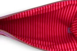Necessaire|Pip Studio Flaches Necessaire Reisverschluss Kawai Flower Fuchsia