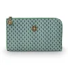 Beautycases|Pip Studio Flaches Necessaire Reisverschluss Suki Grun