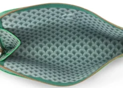 Beautycases|Pip Studio Flaches Necessaire Reisverschluss Suki Grun