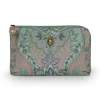 Necessaire|Pip Studio Flaches Necessaire Reisverschluss Kyoto Festival Grun