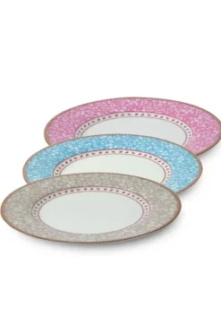 Essteller|Pip Studio Floral Essteller Rosa 26,5 Cm