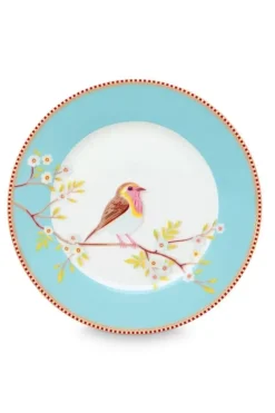 Frühstücksteller|Pip Studio Floral Frühstücksteller Early Bird 21 Cm Blau