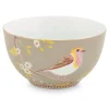 Schalen|Pip Studio Floral Schale Early Bird 15 Cm Khaki