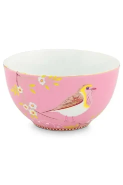 Schalen|Pip Studio Floral Schale Early Bird 15 Cm Rosa