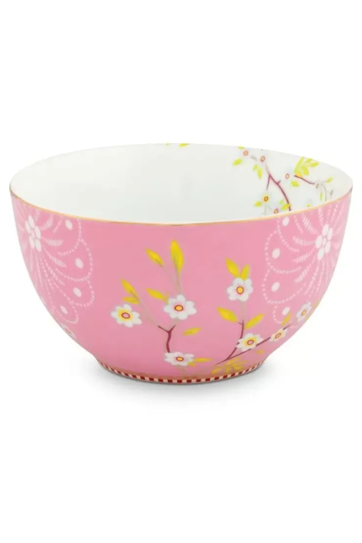 Schalen|Pip Studio Floral Schale Early Bird 15 Cm Rosa