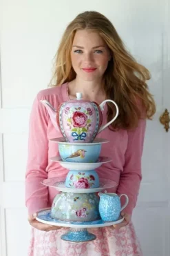 Teekannen|Pip Studio Floral Teekanne Rosa