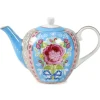 Teekannen|Pip Studio Floral Teekanne Blau