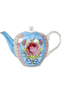 Teekannen|Pip Studio Floral Teekanne Blau
