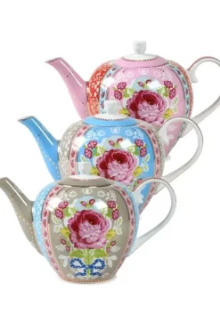 Teekannen|Pip Studio Floral Teekanne Blau