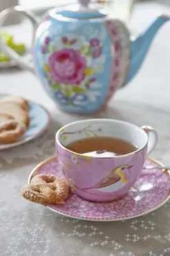 Teekannen|Pip Studio Floral Teekanne Blau