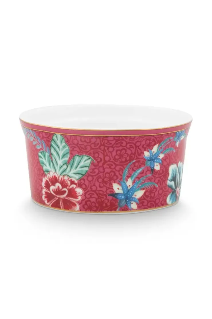 Backgeschirr|Pip Studio Flower Festival Auflaufform Dunkel Rosa