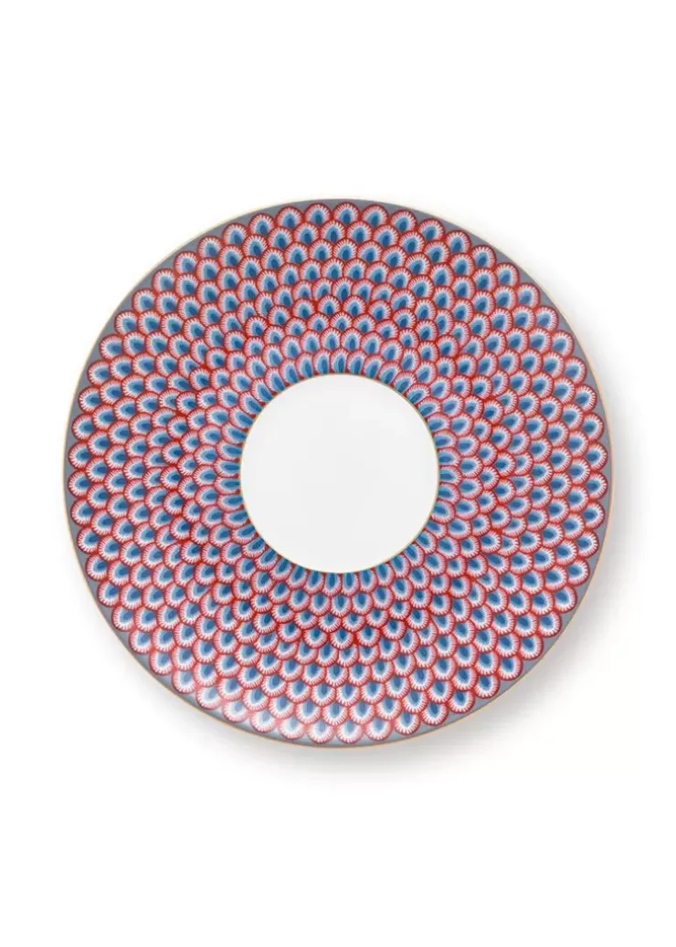 Tasse & Untertasse|Pip Studio Flower Festival Cappuccino Tasse & Undertasse Hellblau