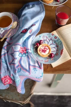 Tasse & Untertasse|Pip Studio Flower Festival Cappuccino Tasse & Undertasse Hellblau