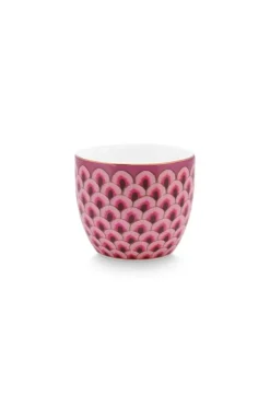 Eierbecher|Pip Studio Flower Festival Eierbecher Rot/Dunkel Rosa