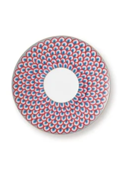 Tasse & Untertasse|Pip Studio Flower Festival Espresso Tasse & Undertasse Hell Blau