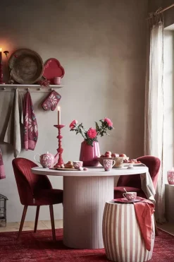 Tasse & Untertasse|Pip Studio Flower Festival Espresso Tasse & Undertasse Dunkel Rosa
