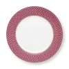 Essteller|Pip Studio Flower Festival Esteller Rot/Dunkel 26.5 Cm Rosa