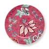Gebäckteller|Pip Studio Flower Festival Gebäckteller Dunkel 17 Cm Rosa