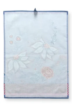 Geschirrtuch|Pip Studio Flower Festival Geschirrtuch Blau