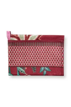 Geschirrtuch|Pip Studio Flower Festival Geschirrtuch Dunkel Rosa