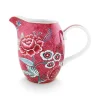 Milchkännchen|Pip Studio Flower Festival Kanne Gross Dunkel Rosa